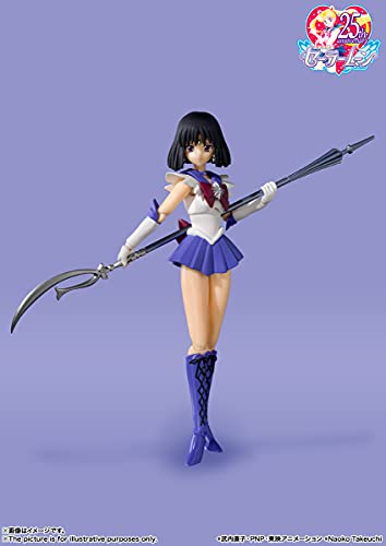 TAMASHII NATIONS S.H.フィギュアーツ 美少女戦士セーラームーンR セーラーサターン -Animation Color Edition- 約130mm PVC&ABS製 塗装済み可動フィギュア