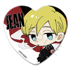 「ACCA13区監察課」 ハート型缶バッジ A(ジーン)