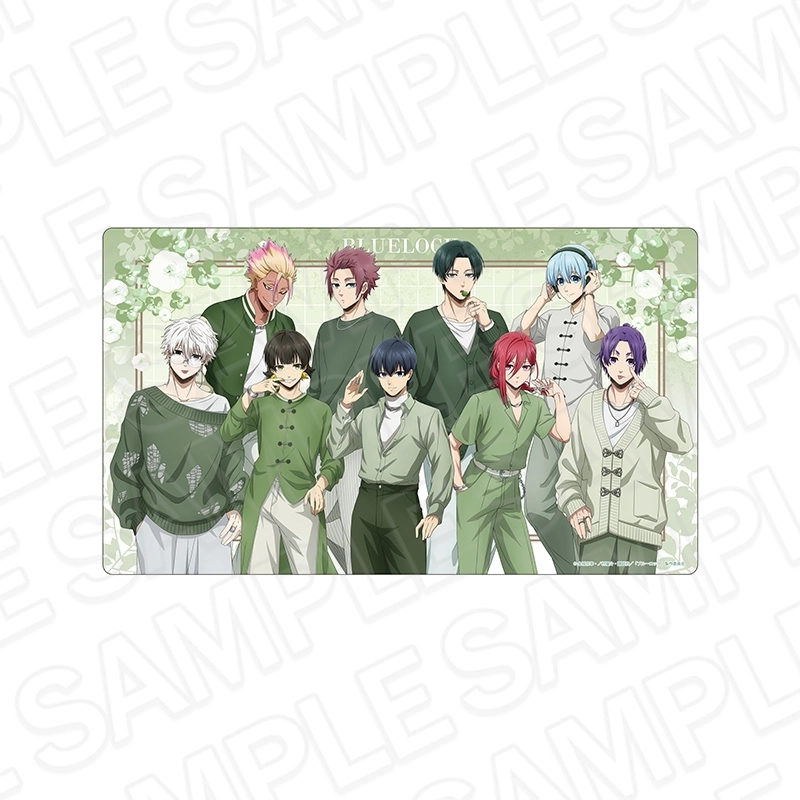 【予約2026年02月】TVアニメ『ブルーロック』 ラバーデスクマット White&Pistachio ver. コンテンツシード