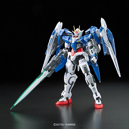 BANDAI SPIRITS(バンダイ スピリッツ) RG 機動戦士ガンダム00 GN-0000+GNR-010 ダブルオーライザー 1/144スケール 色分け済みプラモデル