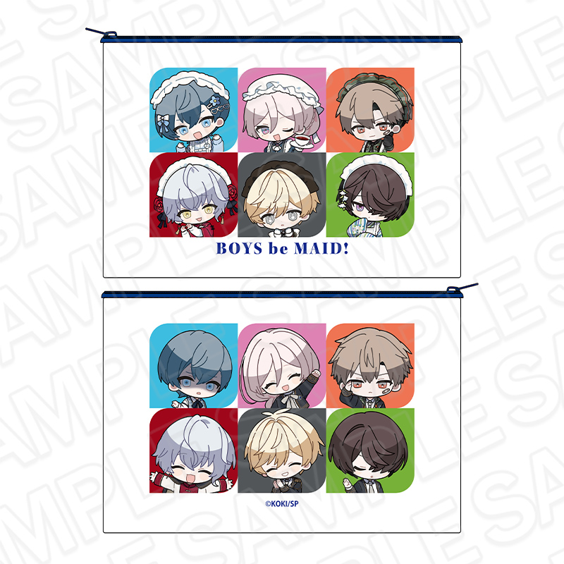 BOYS be MAID!～御曹司メイドボーイ部の日日～_キャンバスポーチ スタンプ ver.