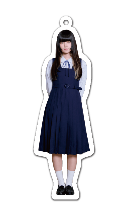 「きゅるりんってしてみて 5th Anniversary Photobook カワイイ・リアリズム」アクリルキーホルダー(環やね・制服衣装)