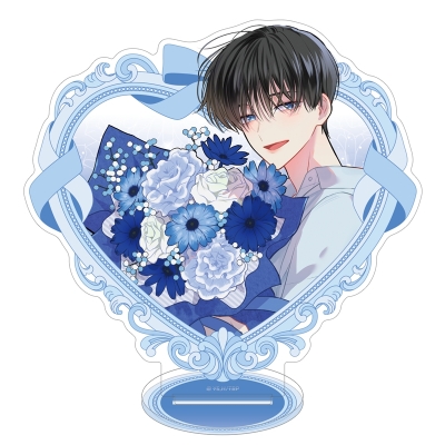 【グッズ-スタンドポップ】多聞くん今どっち!? ハート型アクリルスタンド／坂口桜利