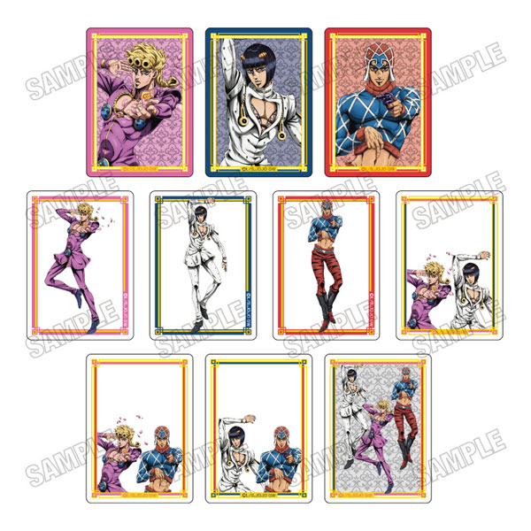 ジョジョの奇妙な冒険 黄金の風 アクリルカードコレクション [AM2026] BOX