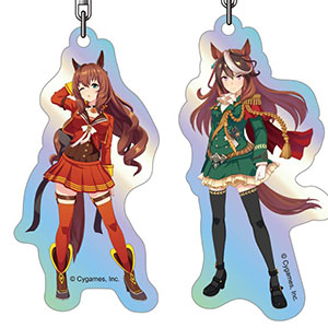 オーロラアクリルキーホルダー ウマ娘 プリティーダービー E 10個入りBOX