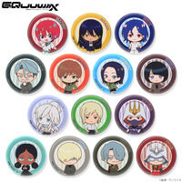 【ハピクロ!】機動戦士Gundam GQuuuuuuX デフォルメ缶バッジ（全14種）