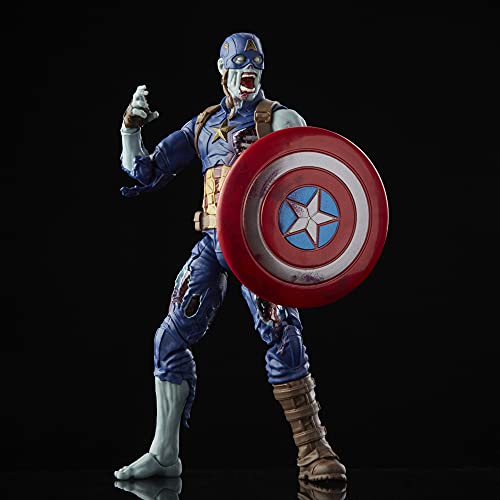 ハズブロ(HASBRO) MARVEL マーベルレジェンドシリーズ What If…? ゾンビ・キャプテン・アメリカ 6インチ アクションフィギュア F0330 正規品