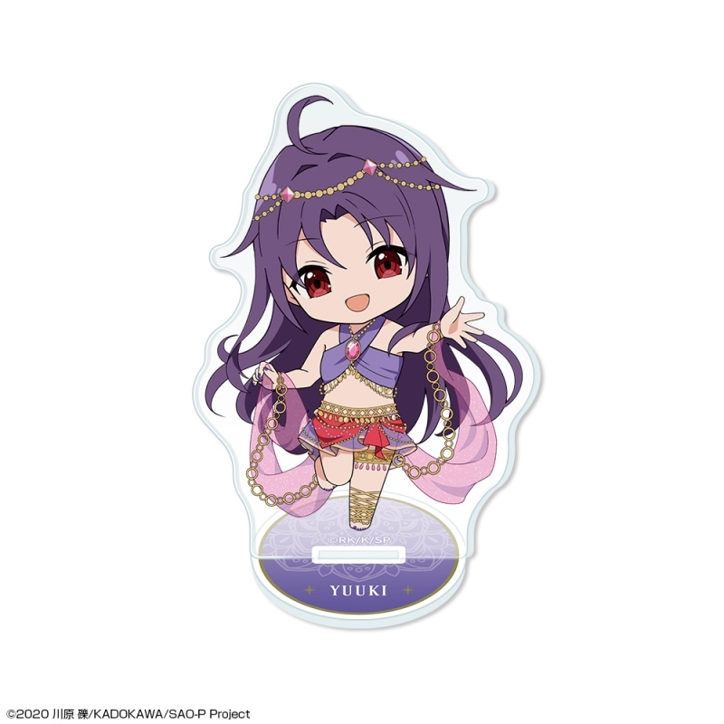 ソードアート・オンライン ちびキャラアクリルスタンド デザイン04(ユウキ/ちびキャラ踊り子ver.)
