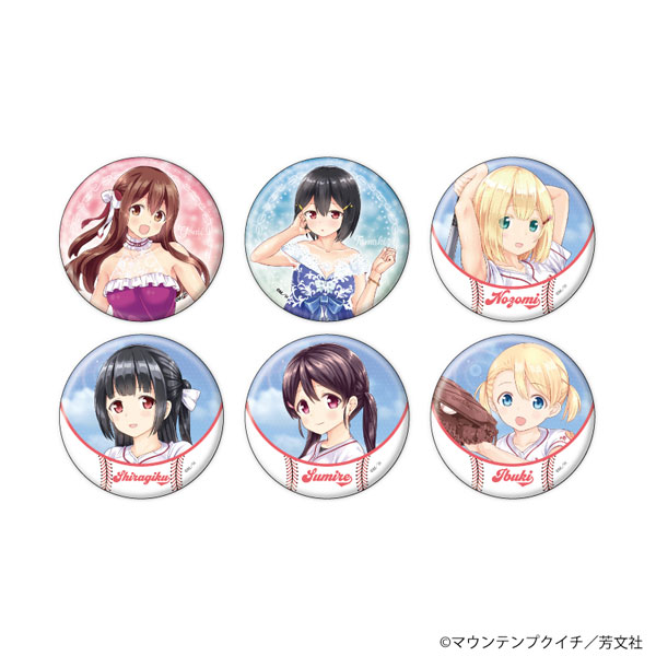 缶バッジ「球詠」02/B 公式&描き下ろしイラスト 6個入りBOX