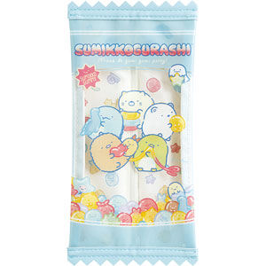 PT20701 すみっコぐらし グミグミパーティー フラットペンポーチ