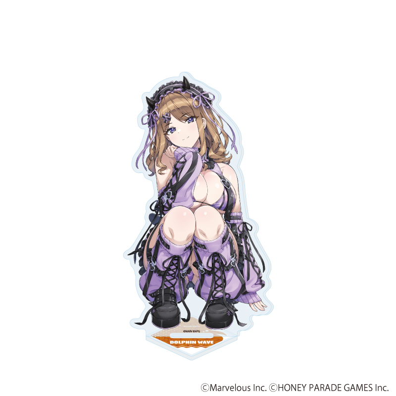 ドルフィンウェーブ_アクリルスタンド123/住乃絵紫苑(公式イラスト)