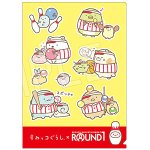 すみっコぐらし クリアファイル ROUND1ver. イエロー