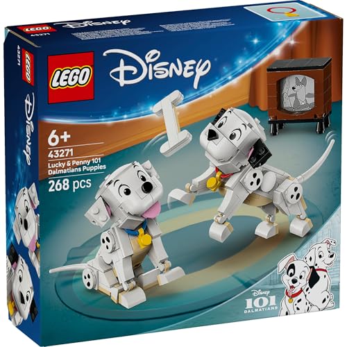 レゴ(LEGO) ディズニー Lucky & Penny 101 Dalmatians Puppies おもちゃ 玩具 誕生日 プレゼント ブロック 知育 女の子 男の子 子供 6歳 7歳 8歳 9歳 動物 生き物 母 父 43271