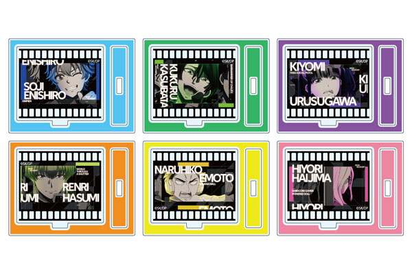 TVアニメ「デッドアカウント」 トレーディング フィルム風場面写ミニアクリルスタンド 6個入りBOX