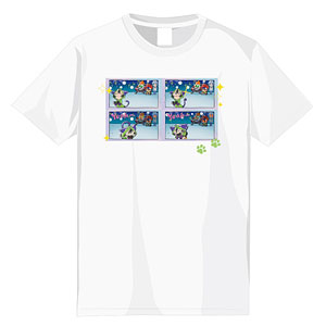 オリジナルTVアニメ「SK∞ エスケーエイト」 Tシャツ S 03.レキ＆スノー＆MIYA＆シャドウ