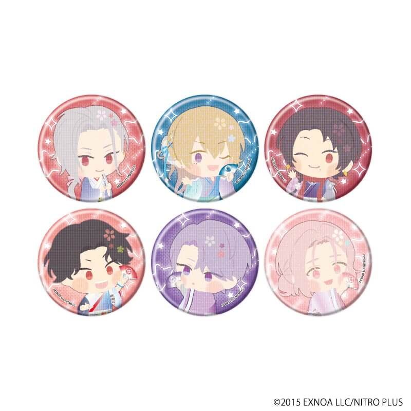 ホログラム缶バッジ「わんぱく!刀剣乱舞」03/ブラインド(6種)