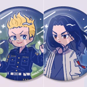 TVアニメ『東京リベンジャーズ』 にゅ～とろ 第二弾 トレーディングキラキラ缶バッジ 10個入りBOX