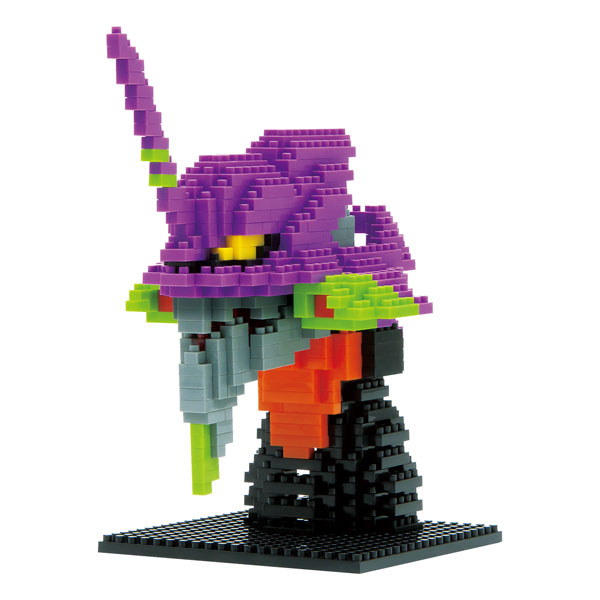 nanoblock(ナノブロック) エヴァンゲリオン 初号機 (ヘッド)（再販）[カワダ]《発売済・在庫品》