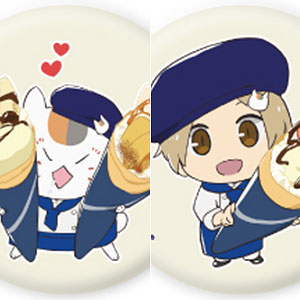 缶バッジ「夏目友人帳」08/クレープver. 描き下ろしイラスト 6個入りBOX