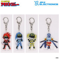 非公認戦隊アキバレンジャー×AIKA ELECTRONICS（アイカエレクトロニクス）アクリルチャーム　全4種