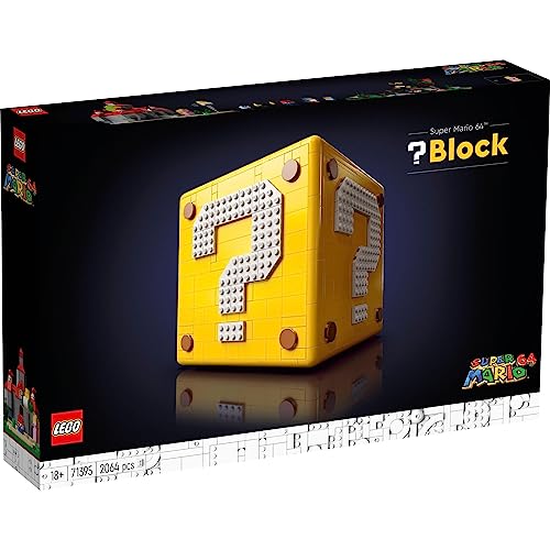 レゴ(LEGO) スーパーマリオ レゴ(R)スーパーマリオ64(TM) ハテナブロック 誕生日プレゼント 71395 おもちゃ ブロック テレビゲーム 男の子 女の子 大人レゴ