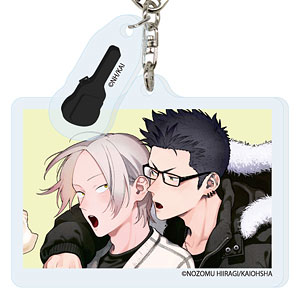 パーツ付きアクリルキーホルダー「オオカミくんは襲われたい」01/源シンゴ＆岡本瀧(描き下ろしイラスト)