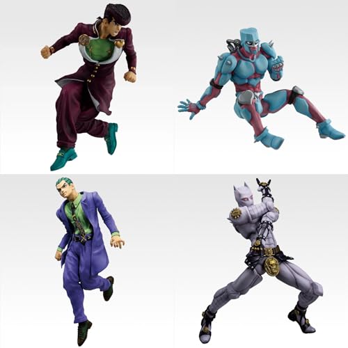 一番くじ ジョジョの奇妙な冒険 ダイヤモンドは砕けない -STAND RUSH!- (A賞 東方仗助、B賞 クレイジー・ダイヤモンド、C賞 川尻浩作、D賞 キラークイーン）フィギュア 全4種セット