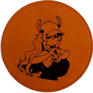 「小林さんちのメイドラゴンS」レザーコースター ルコア