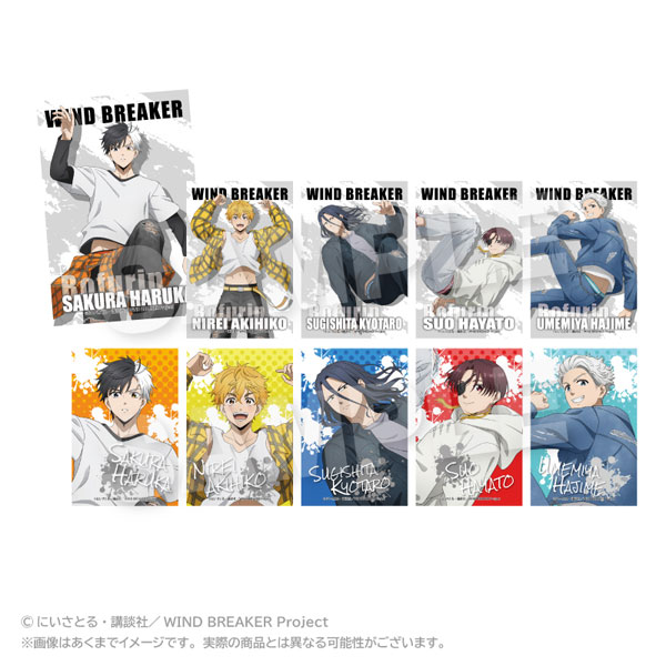 WIND BREAKER_トレーディングポストカード アクロバットver. 【BOX/10枚入り】