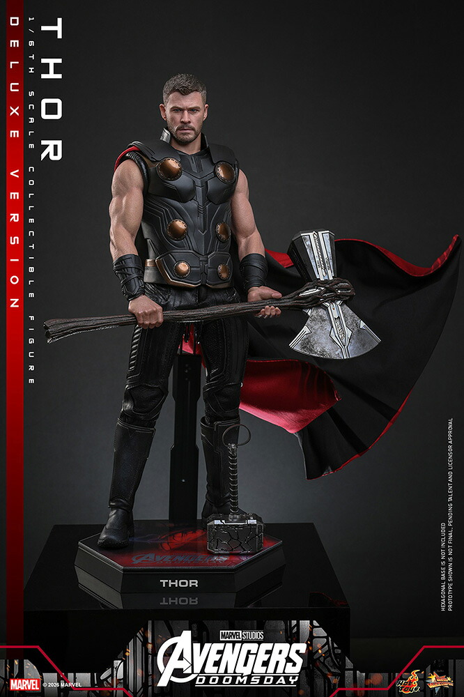 ムービー・マスターピース アベンジャーズ/ドゥームズデイ 1/6 ソー デラックス版 延期・前倒可能性大[ホットトイズ]【同梱不可】【送料無料】