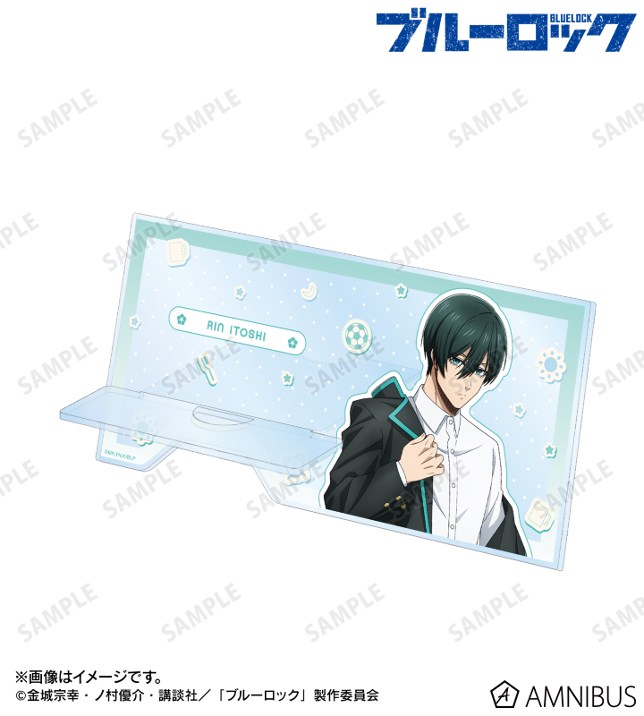 描き下ろし 糸師 凛 モーニングルーティンver. ダイカットアクリルスマホスタンド