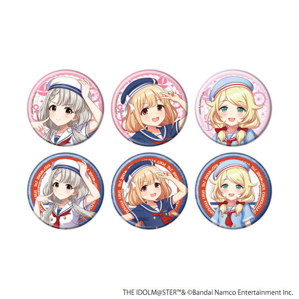 缶バッジ「アイドルマスター シンデレラガールズ」24/マリンセーラーver. 描き下ろしイラスト 6個入りBOX