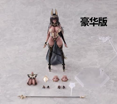 1/12スケール 紫舞那 女司祭 可動眼球 塗装済み完成品アクションフィギュア アクションモデル 全高約20cm 核金Otherwhere人形モデル 置物 おもちゃ プレゼント (DX版) [並行輸入品]