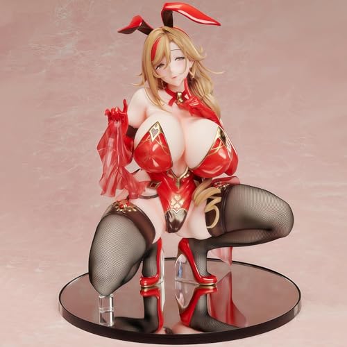 バニスタイン ファンタジー 母性溢れる 未亡人 ナデシコ バニーガールVer. 1/4スケール 高さ31cm ABS&PVC 塗装済み 完成品フィギュア ドール 可愛い 美少女 モデル コレクション (ナデシコ バニーVer.)