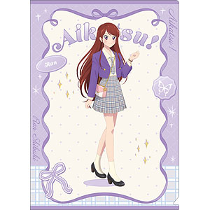 アイカツ！ クリアファイル -Cute Check Style ver.- 紫吹蘭