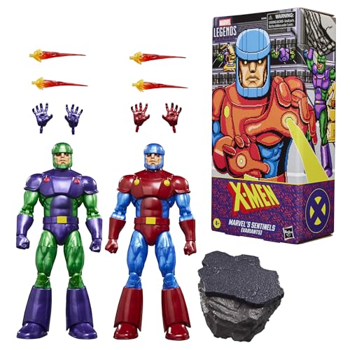ハズブロ(Hasbro)MARVEL マーベルレジェンド・シリーズ X-MEN センチネルズ(バリアント)2パック コレクション用 6インチサイズ アクションフィギュア G2096 正規品