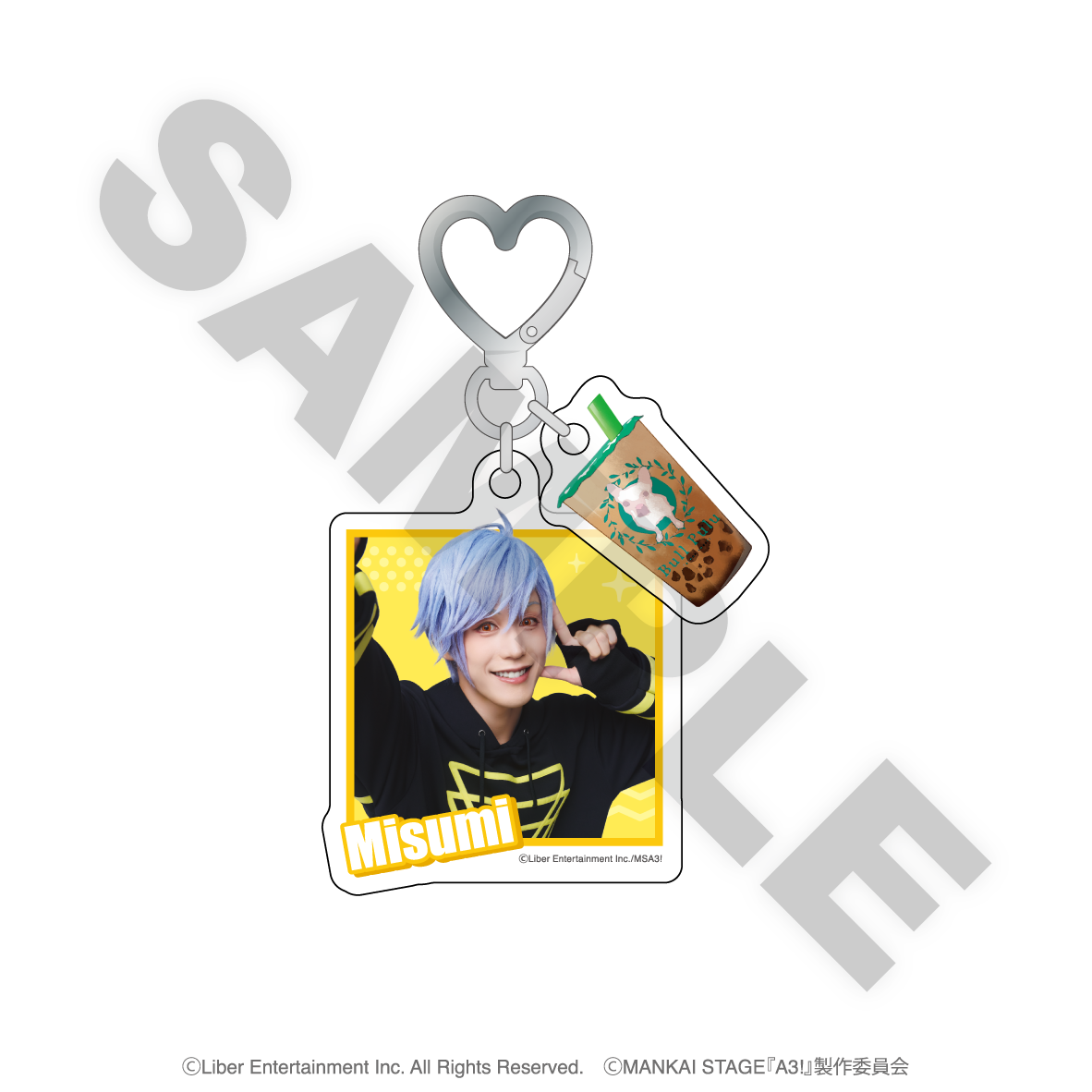 「1月下旬頃以降発送」MANKAI STAGE『A3!』ACT3! 〜SPRING & SUMMER 2026〜×Bull Pulu アクリルキーホルダー 斑鳩三角