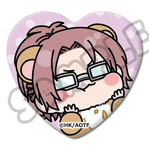 TVアニメ『進撃の巨人』Season1～3 ハート型缶バッジ MF (ハンジ)