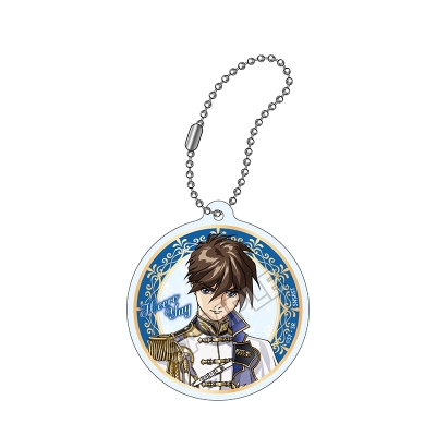 【グッズ-キーホルダー】新機動戦記ガンダムW Knight Style アクリルキーチェーン ヒイロ・ユイ【再販】