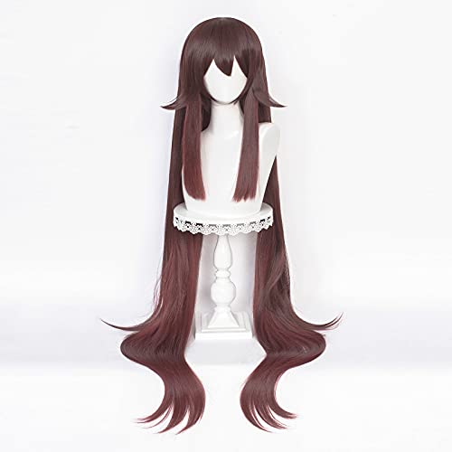 原神 キャラクターコスプレウィッグ - コスプレイベント、学園祭 文化祭 ハロウイン パーティー コスチューム - 胡桃