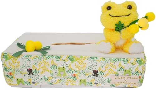 ナカジマコーポレーション ピクルス 日比谷花壇 ミモザ ティッシュカバー 221384-26