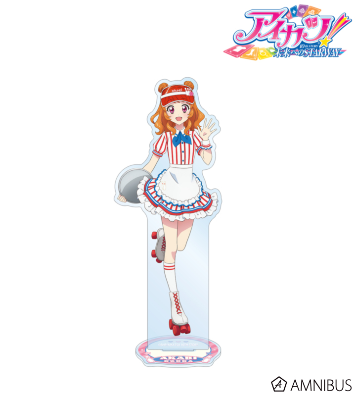 描き下ろし 大空あかり レトロストライプver. BIGアクリルスタンド