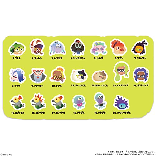 バンダイ(BANDAI) アクリル スプラトゥーン3 キャラマグネッツ 14個入りBOX (食玩)