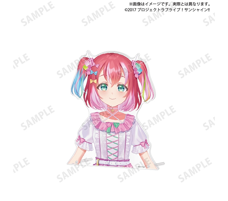 ラブライブ！サンシャイン!! 浦の星女学院購買部 バストアップアクリルスタンド 黒澤ルビィ