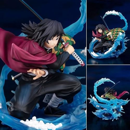 Toriba 鬼滅の刃 フィギュア 冨岡義勇 水の呼吸 スケールフィギュア 1/8 PVC 塗装済み完成品 (冨岡義勇) [並行輸入品]