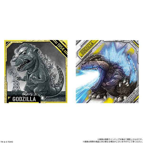 にふぉるめーしょん ゴジラ 大怪獣集結シールウエハース 20個入りBOX (食玩)