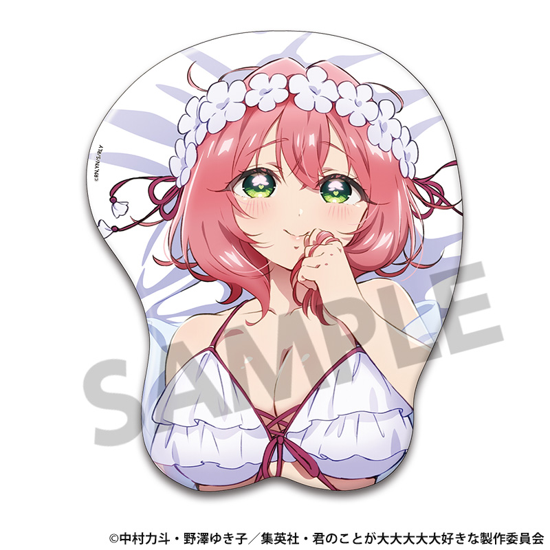 君のことが大大大大大好きな100人の彼女_描き下ろし立体マウスパッド 花園羽香里