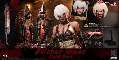 【JEEASS] WANNENG TOYS 1/6 フィギュア ブッチャー女王 素体 ヘッド 服フルセット コスプレ アクション フィギュア WN-002A