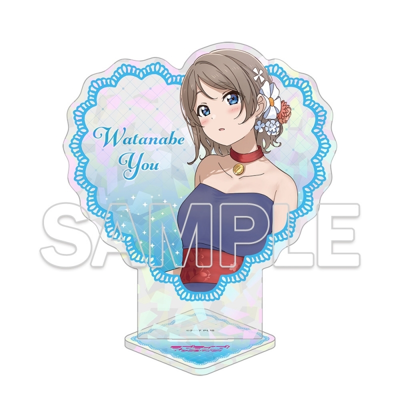 『ラブライブ！サンシャイン!!』ハート型アクリルスタンド Aqours 曜