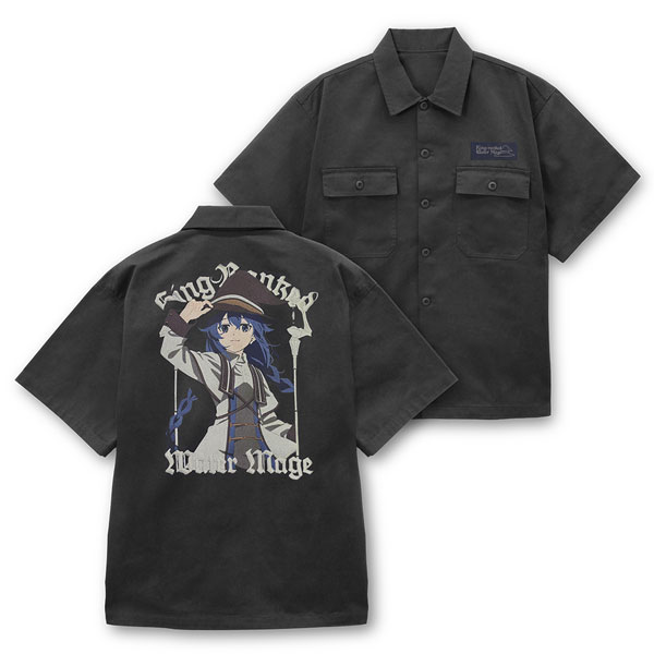 アニメ「無職転生III ～異世界行ったら本気だす～」 ロキシー・M・グレイラット 刺繍ワークシャツ/GRAY-XL[コスパ]【送料無料】